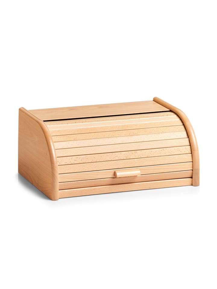 Holzbrot, Brotdose in Braun, 40 x 28 x 18 cm