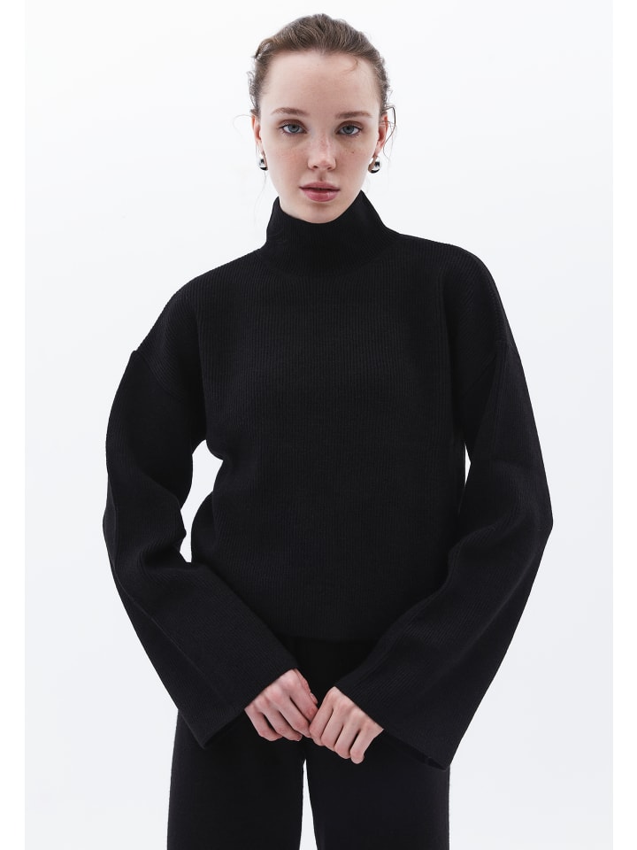 Strickpullover BLACK