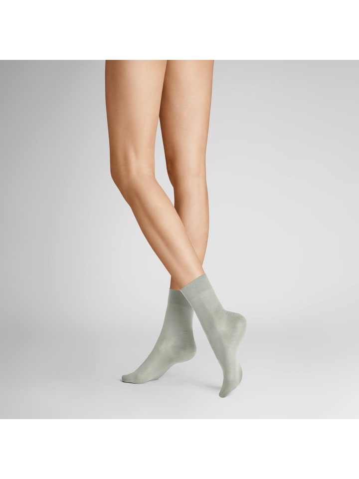 Socken Relax Light hautfreundlich in Silber