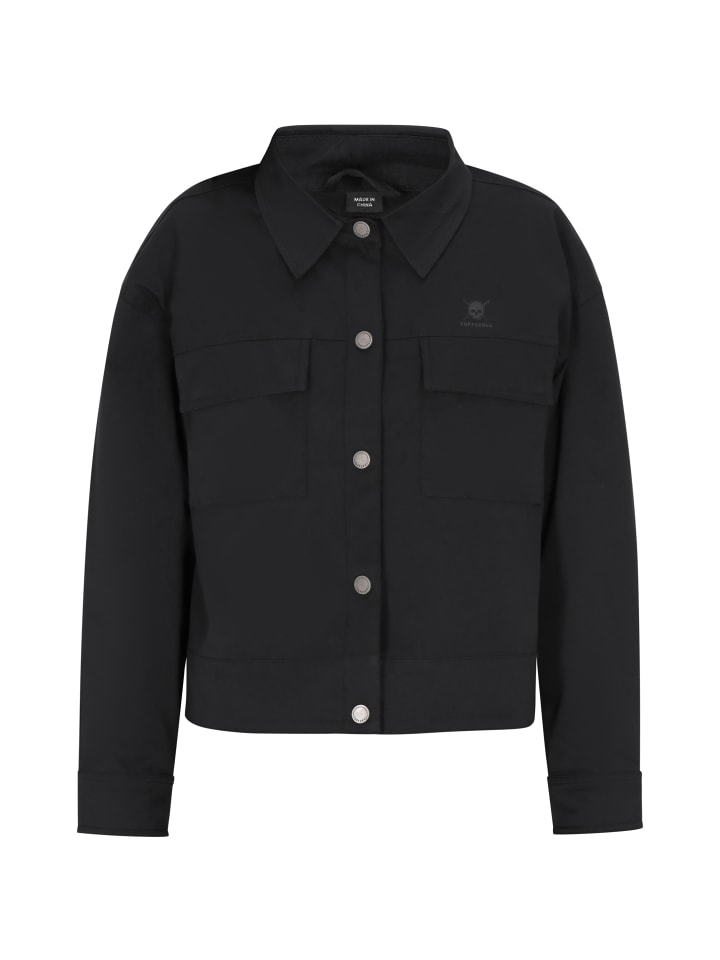 Damen Blouson in Schwarz