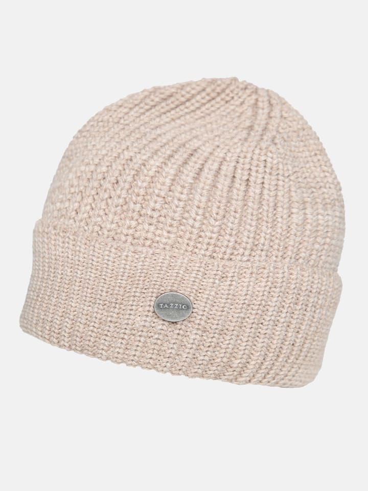 Beanie Mütze "A501" - in Beige