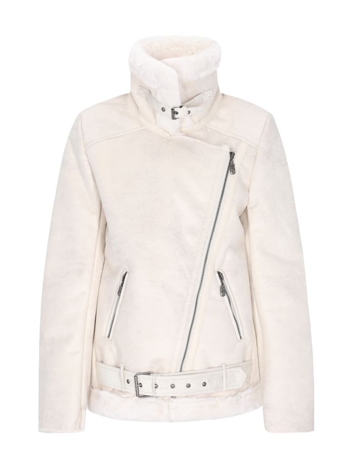Damen Jacket in Wollweiss