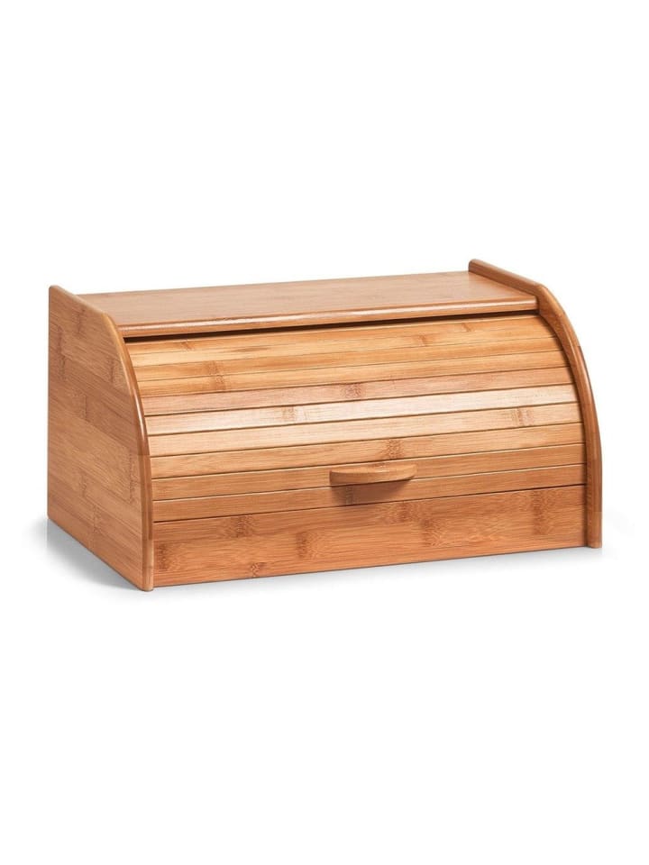 Bambus Brotkasten, Brotkasten in Braun, 40 x 26 x 20 cm