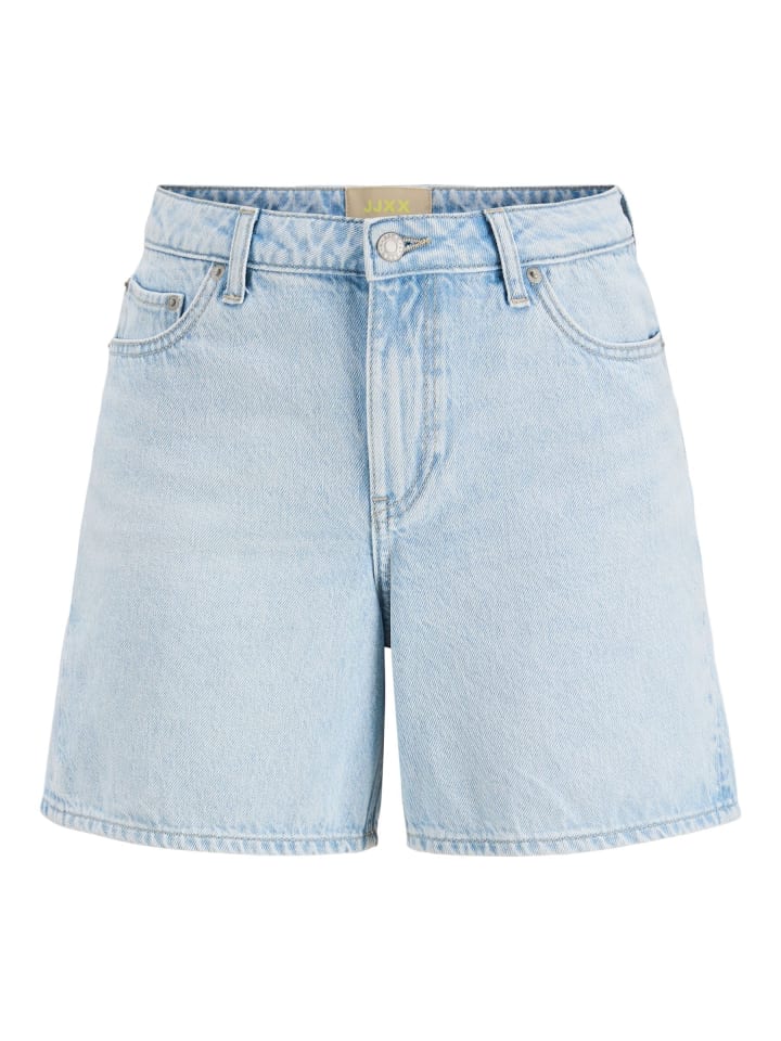 Jeans-Shorts in Light Blue Denim