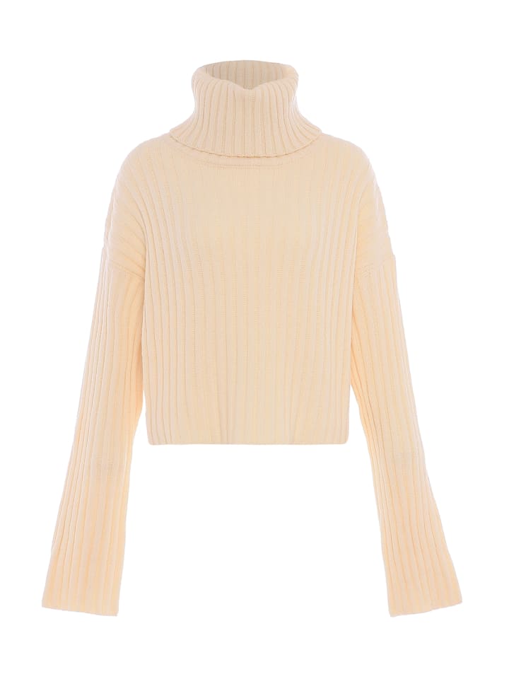 Damen Sweater in WOLLWEISS