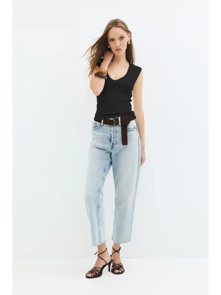 Blouse in Schwarz