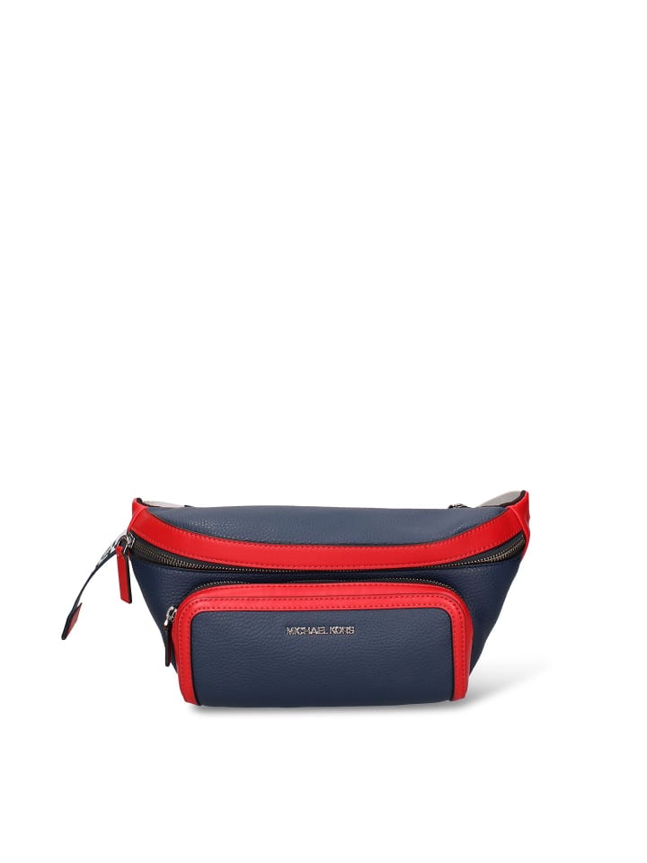 Bauchtasche in NAVY AND RED