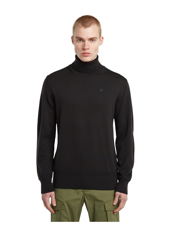 Premium Core Turtle Strickpullover dk black