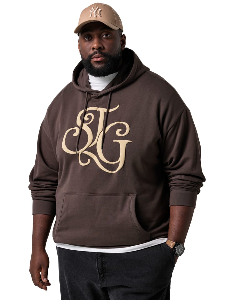 Sweatshirt in kastanienbraun