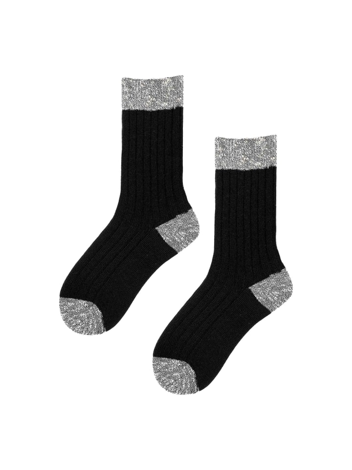 Socken Pebble wärmend in Black