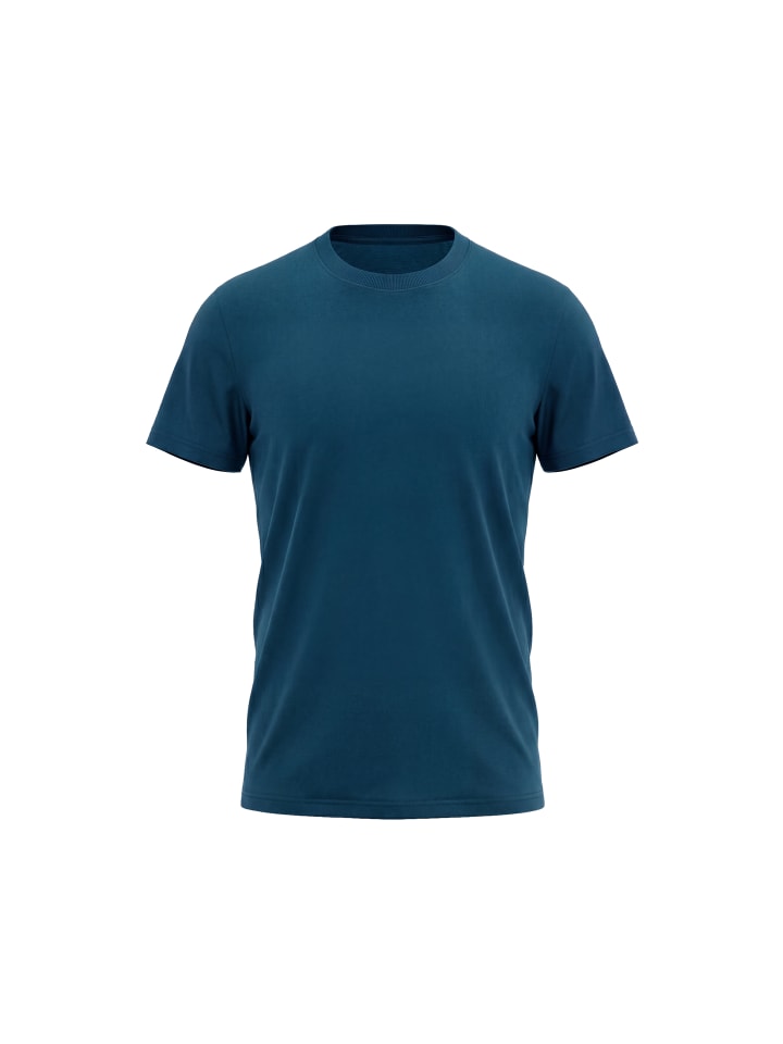 Men T-Shirt in DUCK BLUE