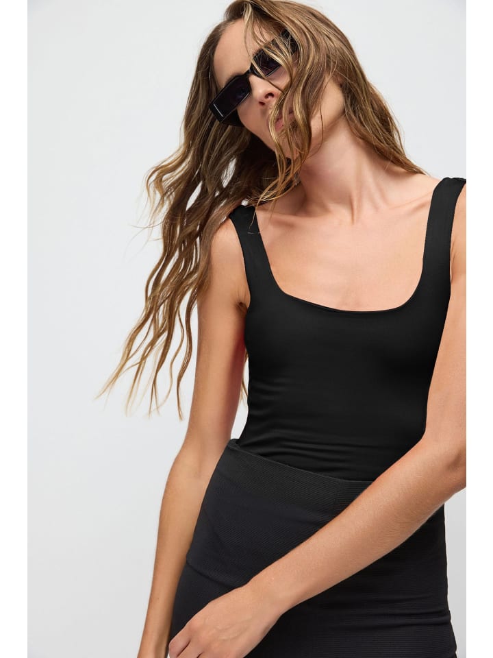 Blouse in Schwarz