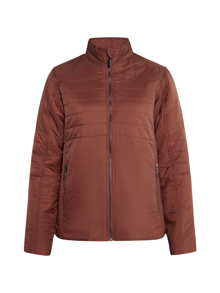 Damen Leichte Steppjacke in Braun