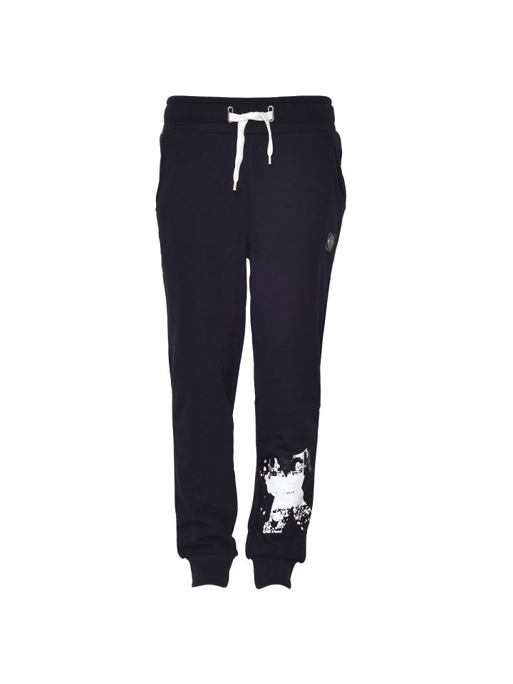 X Jogginghose Schwarz Weiß