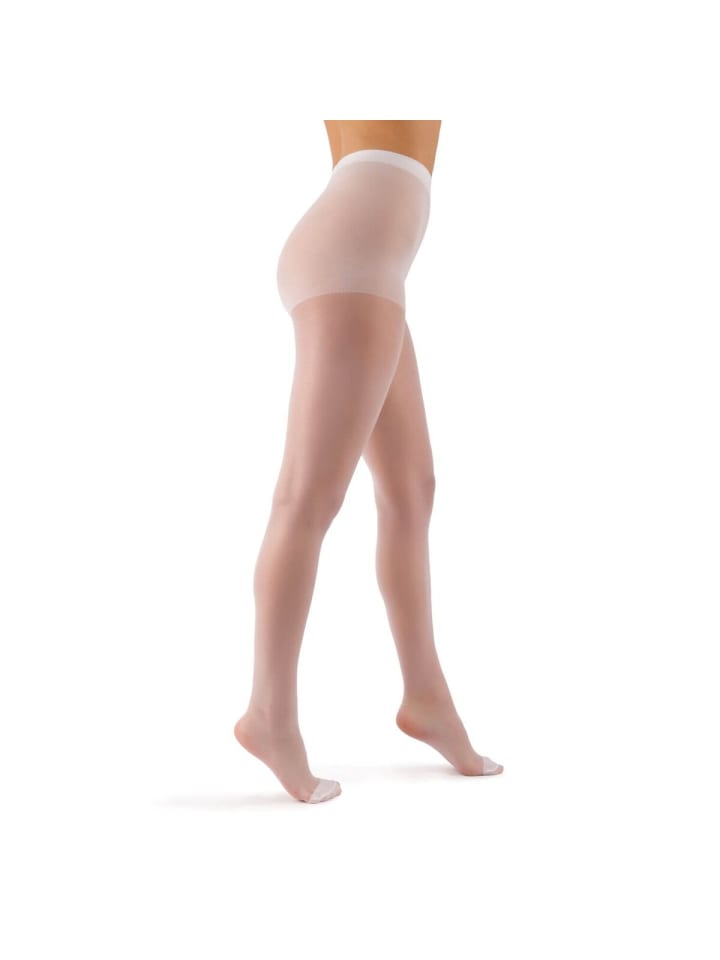 Damen Elegante Strumpfhose mit außergewöhnlicher Elastizität in Weiß