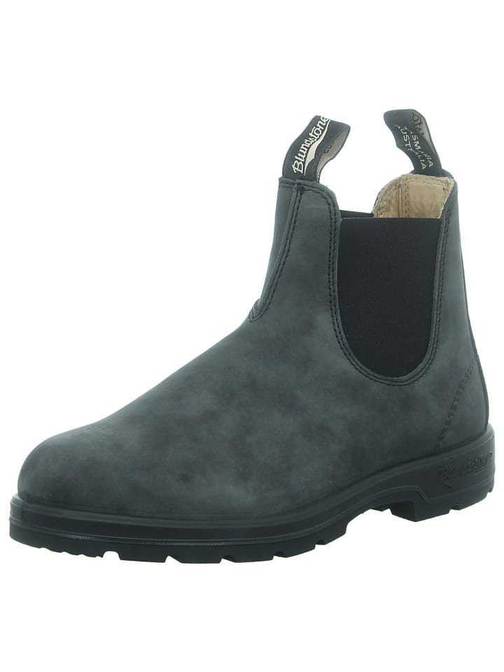 Stiefelette in grau