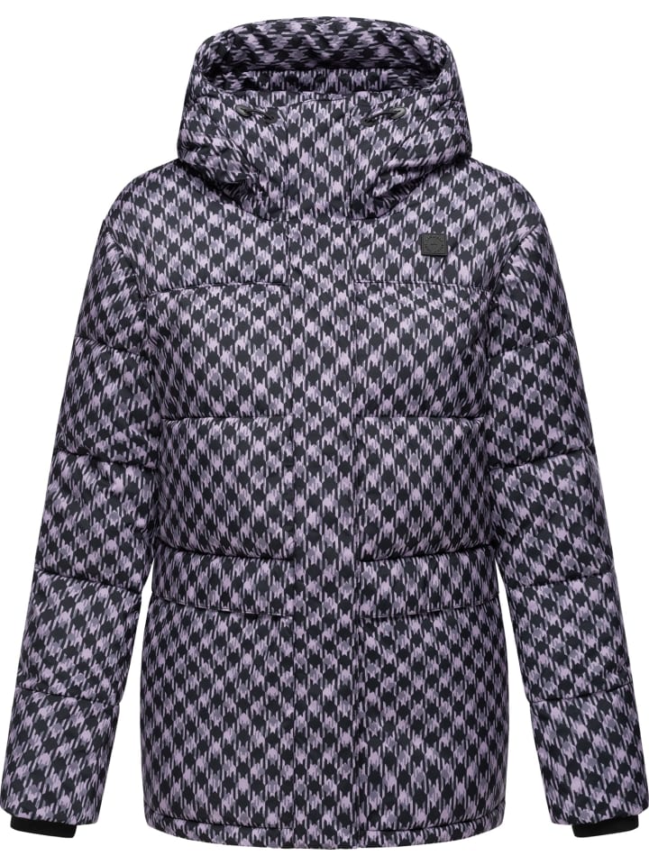 Steppjacke Wikesh Print in Lavender