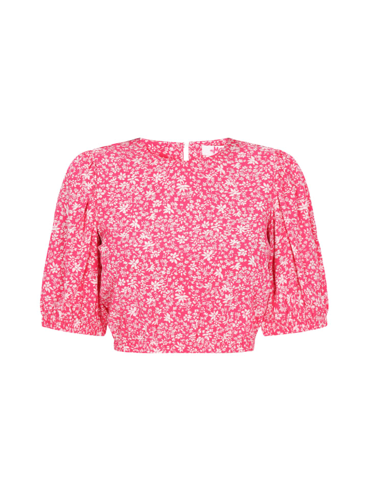 Women Blouse in pink white