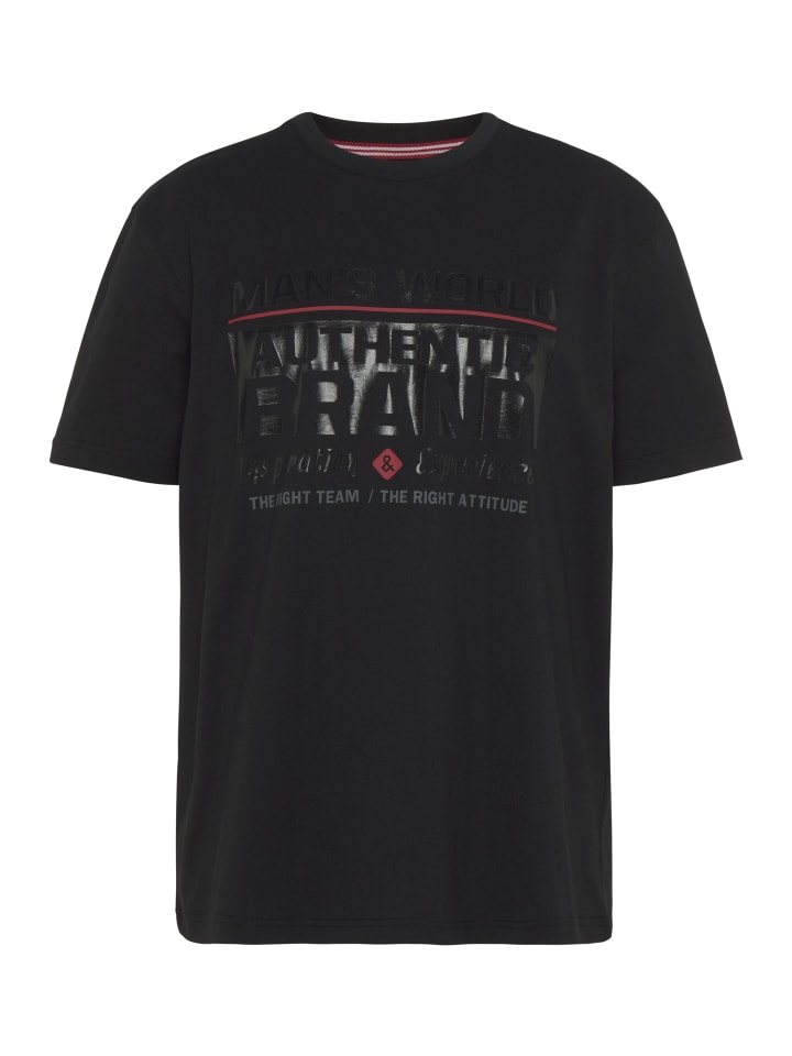 T-Shirt in schwarz