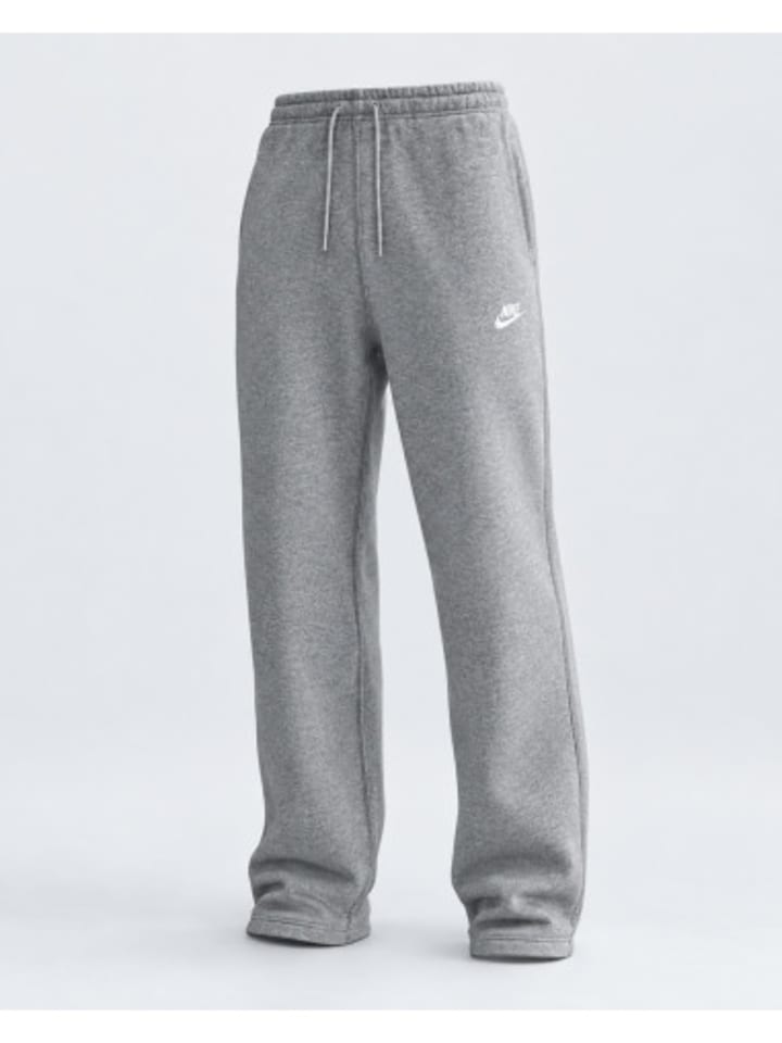 Pantalón de chándal in DK GREY HEATHER/LT SMOKE GREY/WHITE