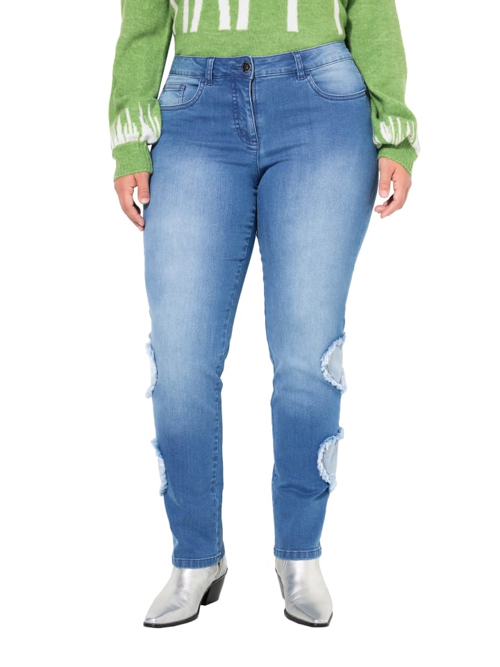 Jeans in blue stone