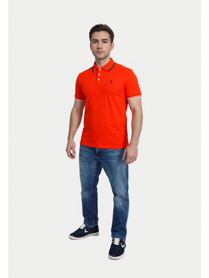 Poloshirt in rot