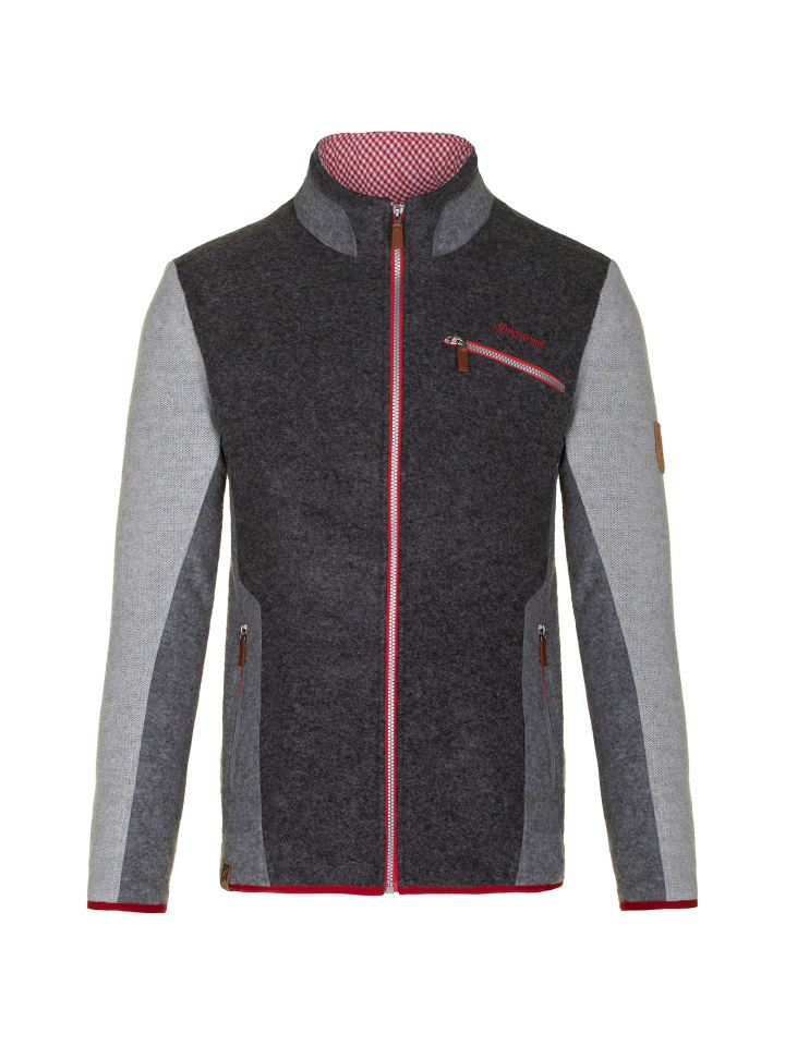 Jacke WABENKOPF in Grau0635
