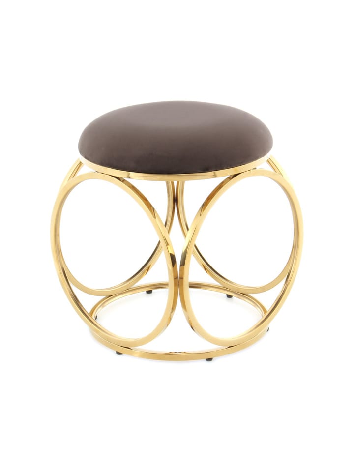 Hocker Whitney 325 in taupe - gold