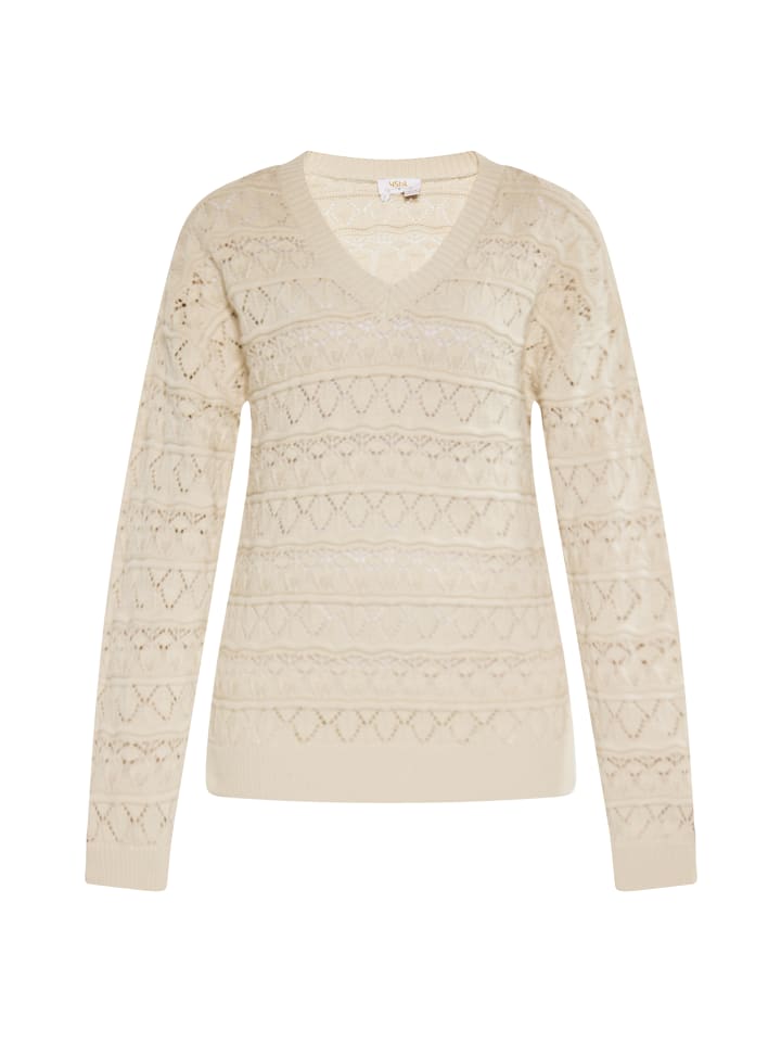 Damen Pullover in DUNKELCREME
