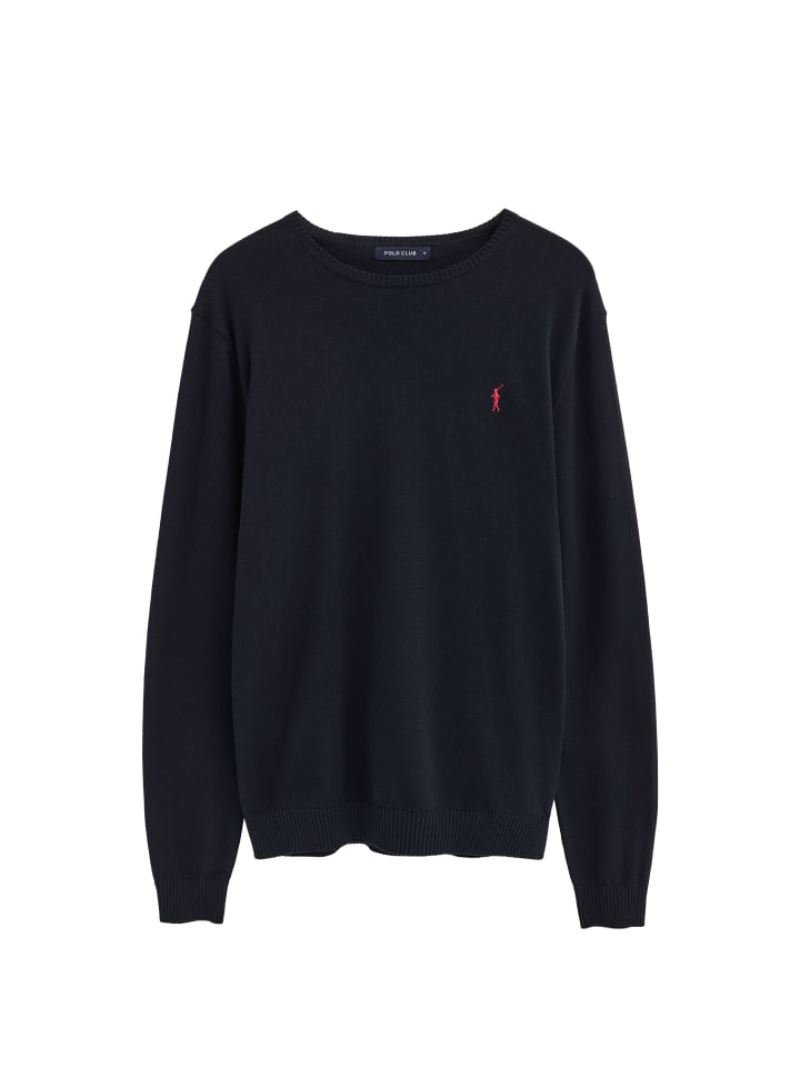 Pullover RIGBY GO U COTTON VO in Navy Blau