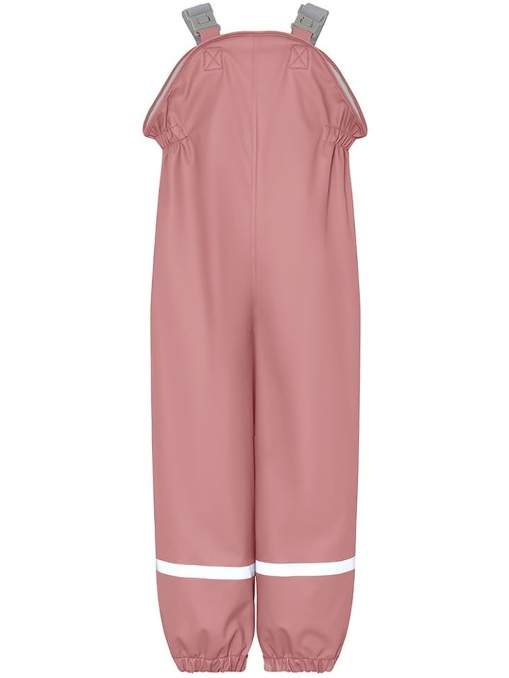 Kinder Regenhose "Pants PU-w. Suspender" in Rosa