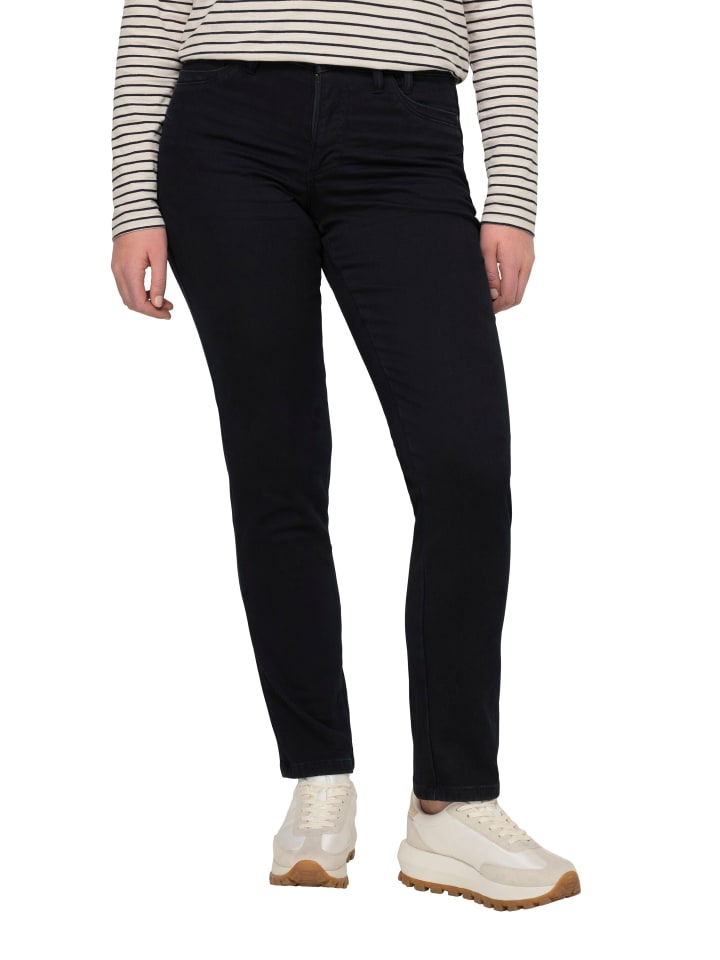 Jeans in dark blue denim