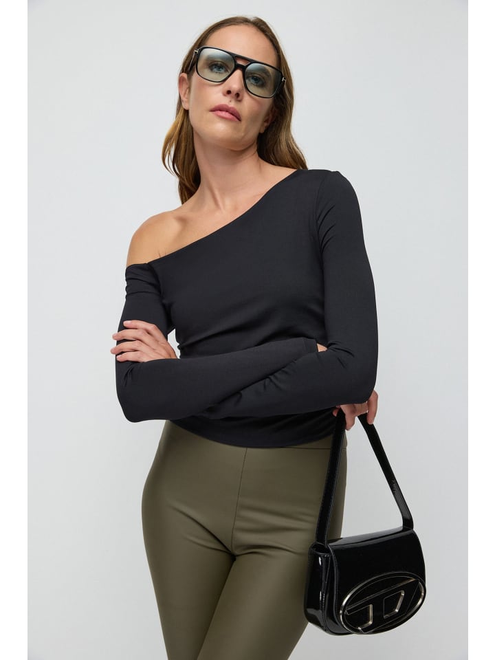 Blouse in Schwarz