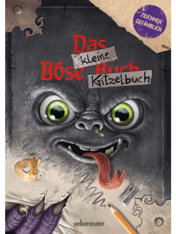 Buch - Das kleine Böse Kritzelbuch - Eine spannende Geschichte mit Monster