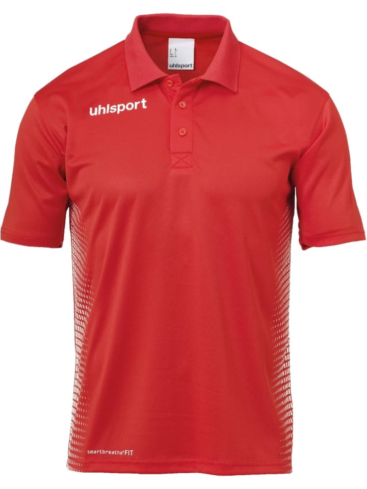 Polo "Score Polo Shirt" in Rot