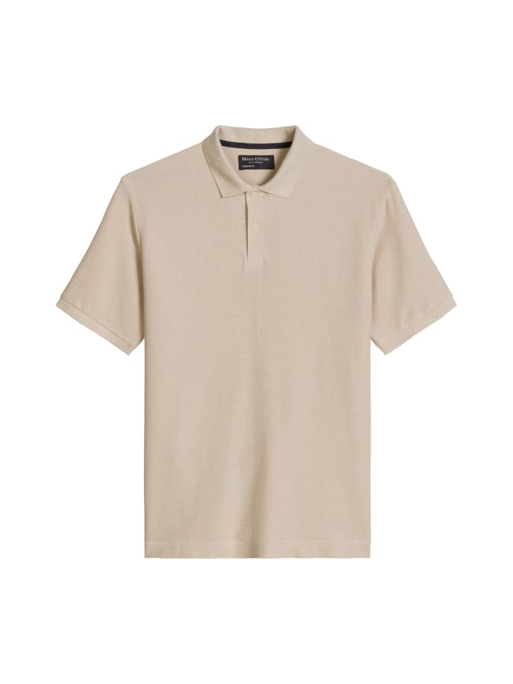 Poloshirt regular in Grey Silk