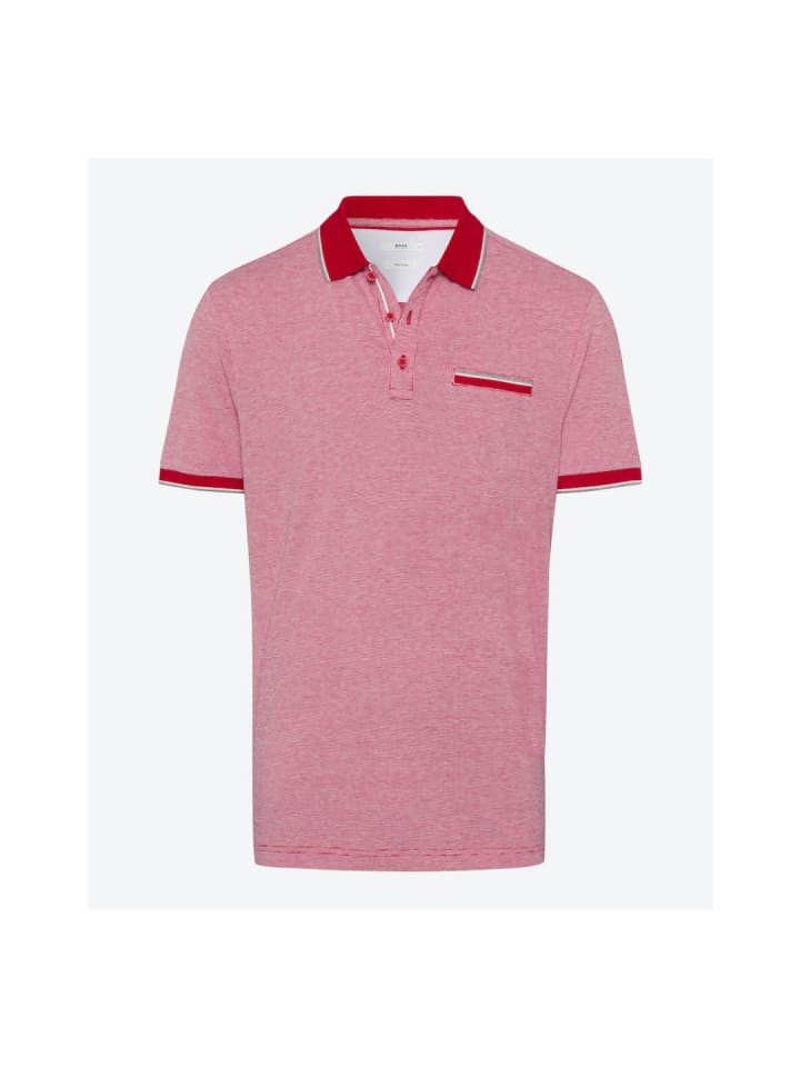 Polo in signal red