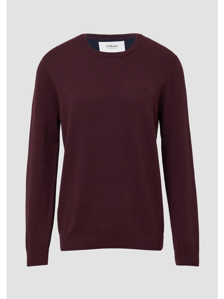Strickpullover  in  49W0_bordeaux