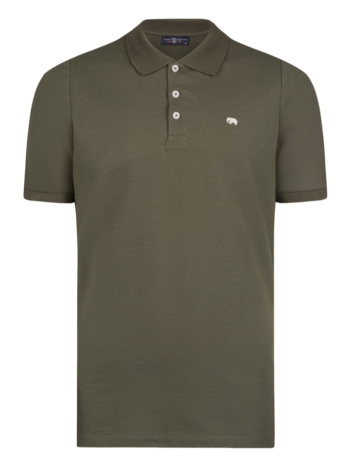Polo Shirt Kurz Arm in khaki