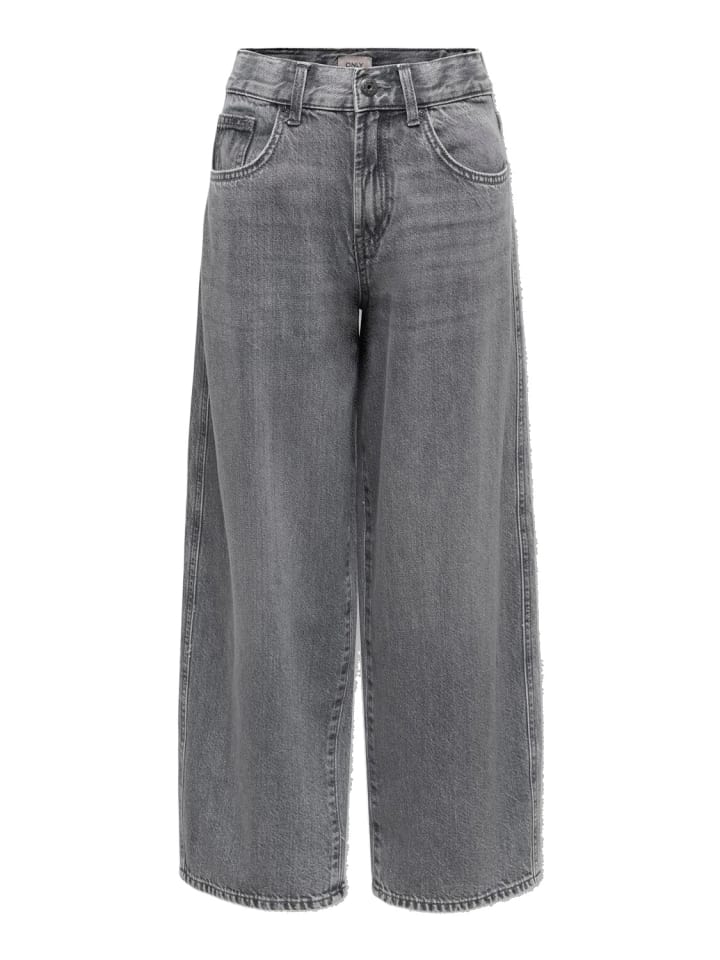 Barrel Fit Kogtaylor Jeans in medium grey denim