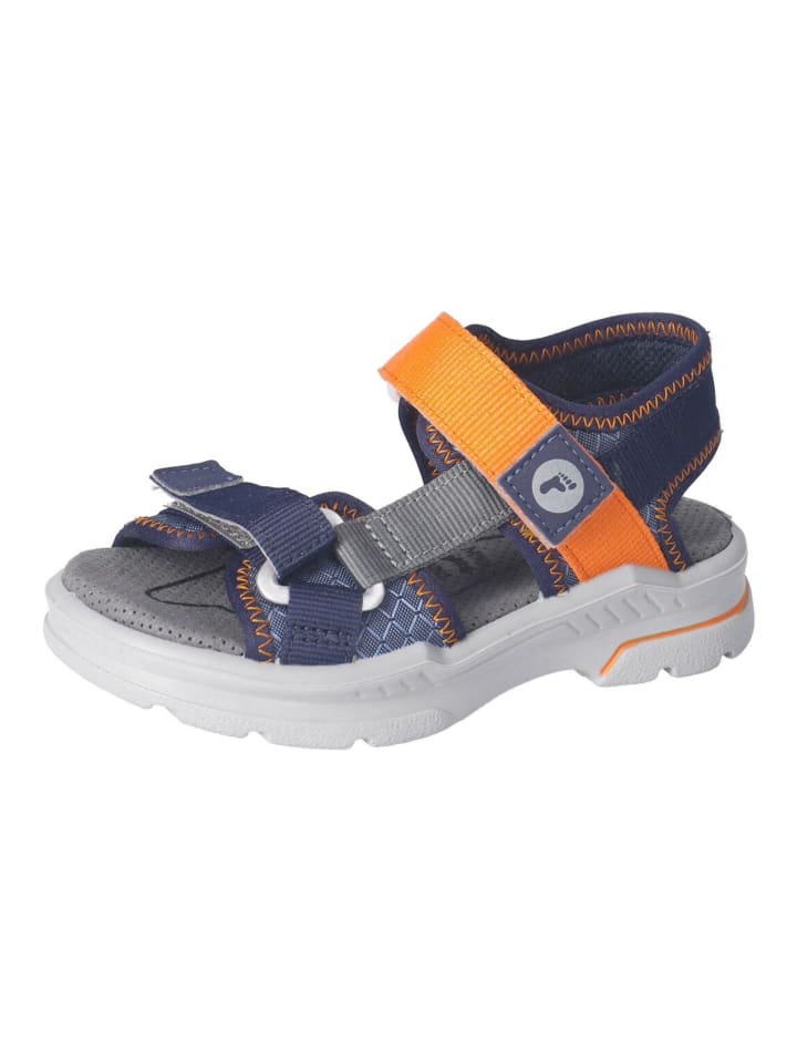 Sandalen Blau/Orange