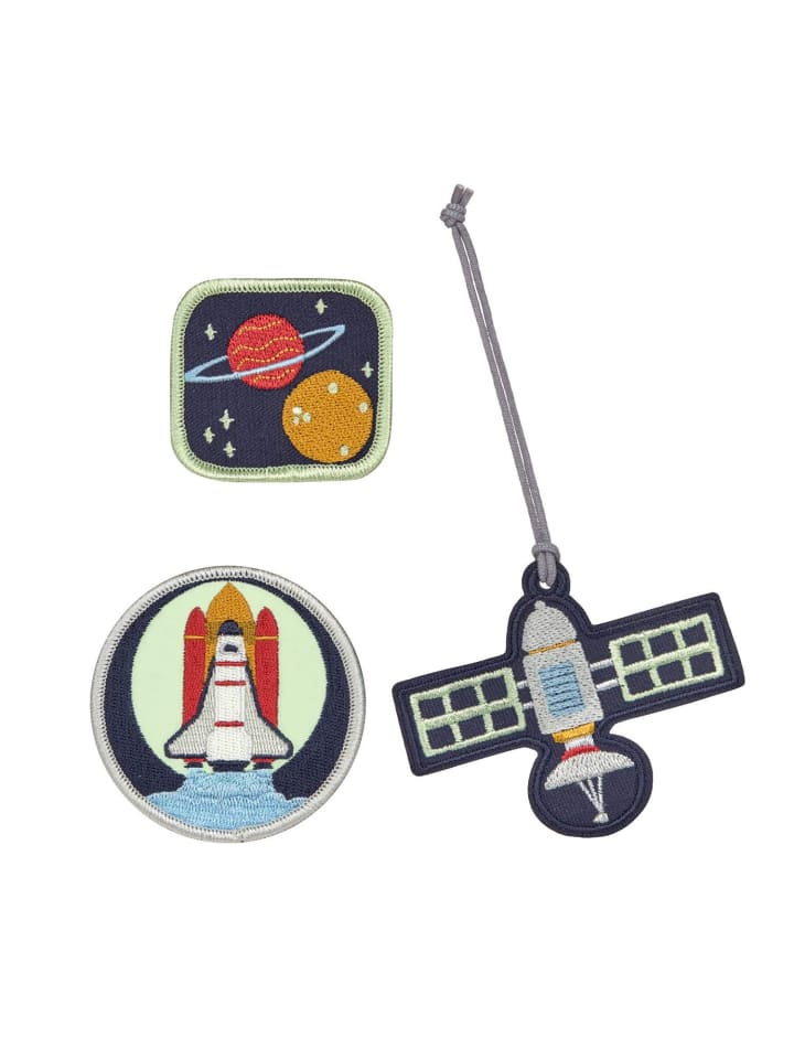 Lässig Anhänger & Patches - Schul Set, Unique Weltraum