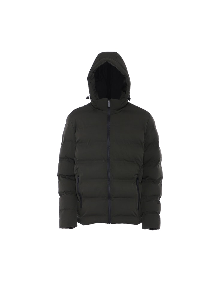 Herren Wattierte Steppjacke in Armeegrün