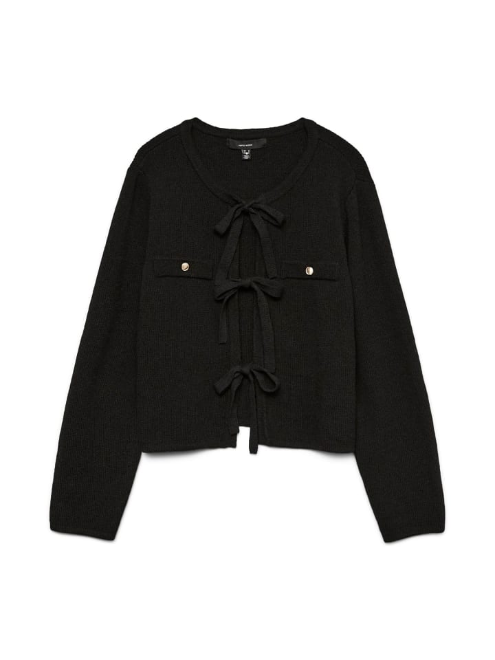 Strickjacke in Black