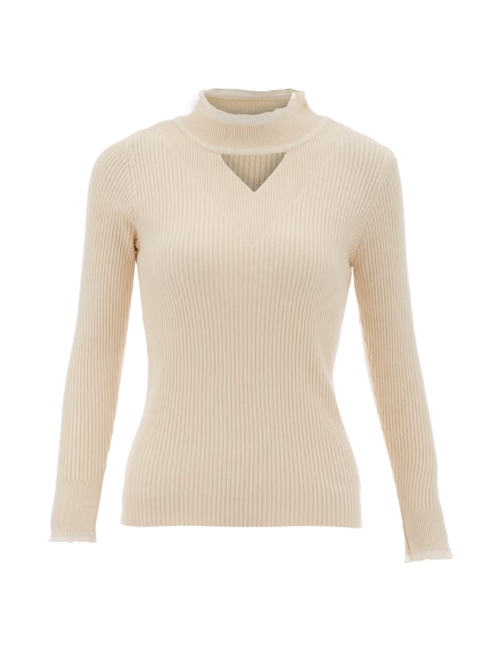 Damen Strickpullover in Beige