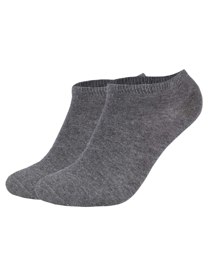 Socken 2er Pack in Anthrazit
