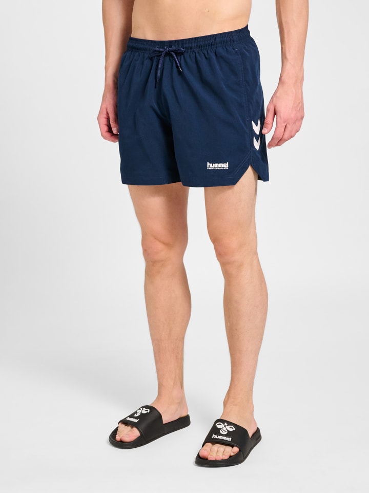 Verstellbare Taille Swim Kurze Hose Hmlpulse Erwachsene in DRESS BLUES