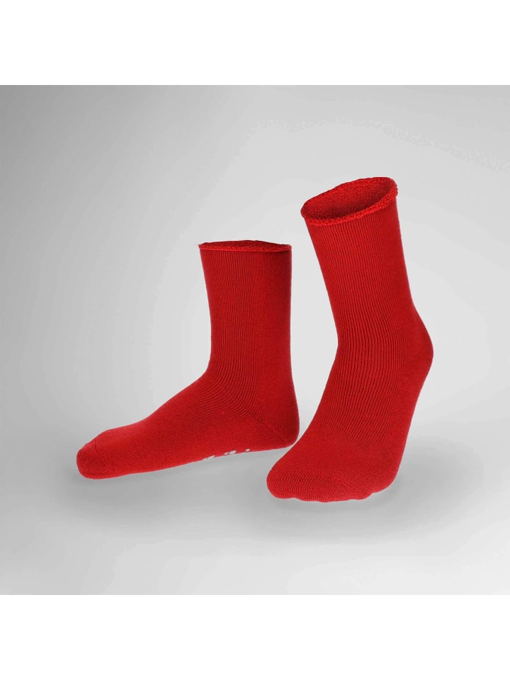 Socken Homepads wärmend in bright red