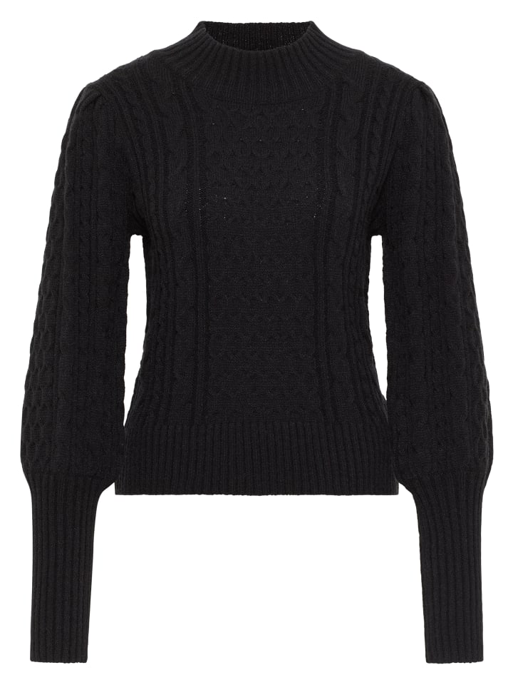 Damen Strickpullover in schwarz