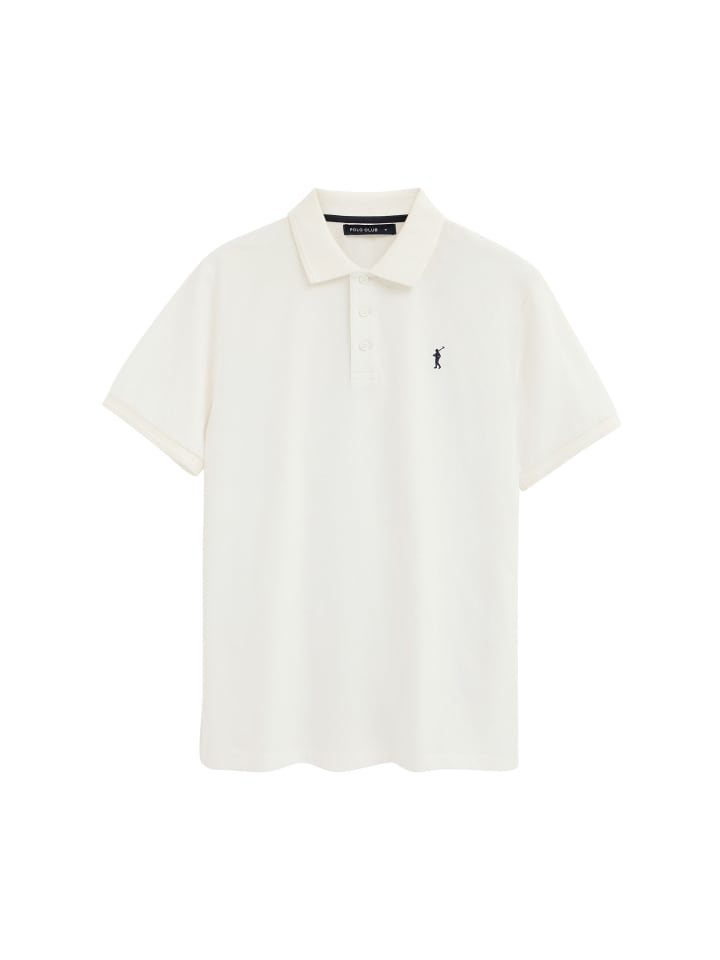 Poloshirt RIGBY GO POLO SS VO in Ecru